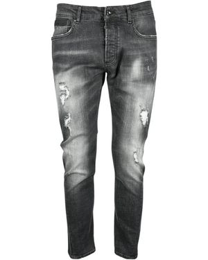 CoSTUME NATIONAL Slim Fit Jeans - Grey