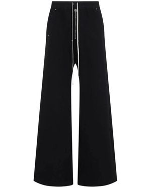 Rick Owens Broeken ,Zwart ,Katoen Geth Belas Broeken