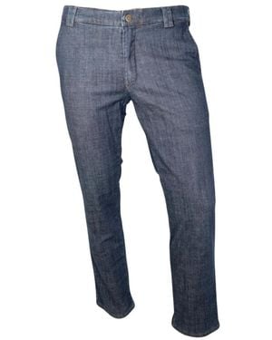Meyer Jeans ,Blauw ,Katoen Roma Thermale Jeans