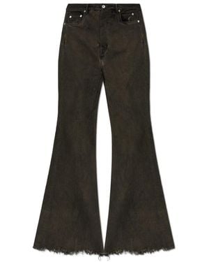 Rick Owens Bolan Bootcut Jeans - Zwart