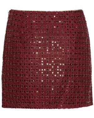 ROTATE BIRGER CHRISTENSEN Short Skirts - Rosso
