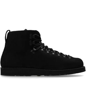 Stone Island Lace-Up Boots - Black
