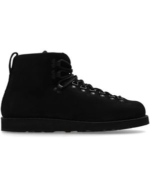 Stone Island Lace-Up Boots - Black