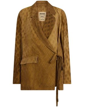 Uma Wang Blazers - Brown