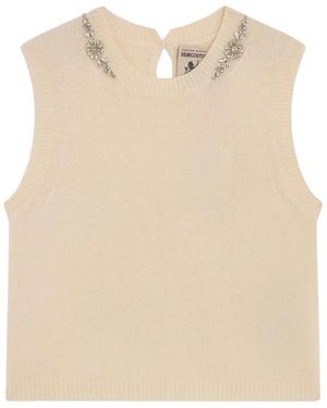 Semicouture Cashmere Knitwear - Natural