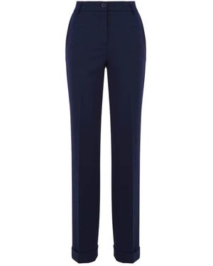 Douuod Woman Slim-Fit Trousers - Blue