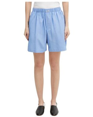 Wales Bonner Short Shorts - Bleu