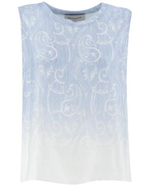 Ermanno Scervino Sleeveless Tops - Blu