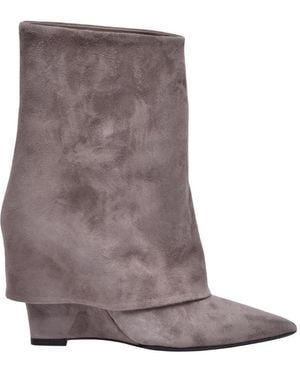 Sergio Levantesi Heeled Boots - Marrón