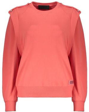 Alberta Ferretti Rundhals-Sweatshirt - Pink