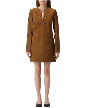 Gucci Short Dresses - Brown