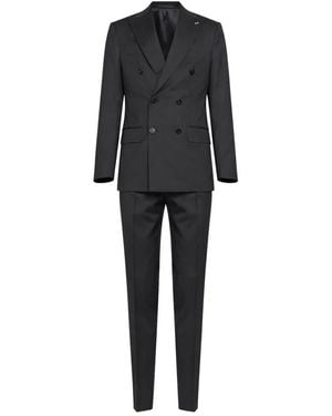 D4.0 Double Breasted Suits - Nero