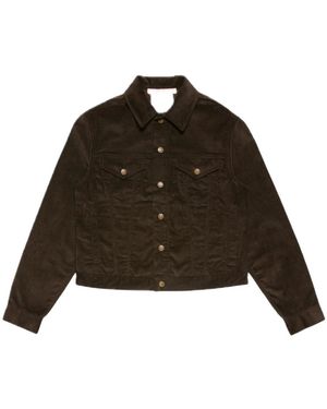 Acne Studios Jassen ,Bruin ,Katoen Corduroy Jacket