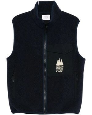 Maison Kitsuné Vests - Black