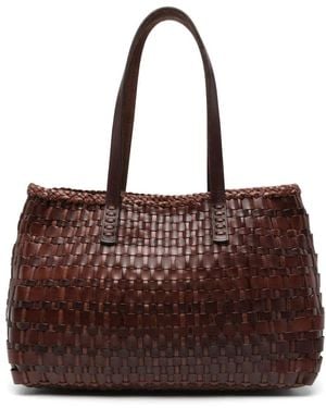 Dragon Diffusion Tote Bags - Brown