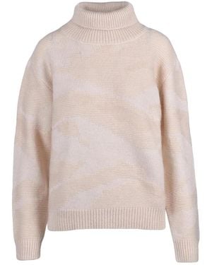 Add Truien & Vesten ,Wol Maglione Collo Alto - Naturel