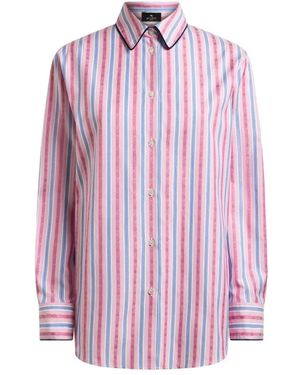 Etro S9870 Shirt - Roze