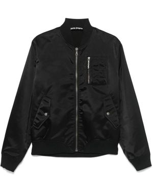 Palm Angels Bomber Jackets - Nero