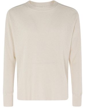 Fortela Round-Neck Strickwaren - Weiß