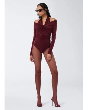 ANDAMANE Yvonne Bodysuit - Rot