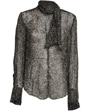 Isabel Marant Leona Top - Grijs