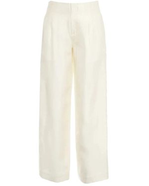 STAUD Broeken ,Wit ,Wol Pierre Pant