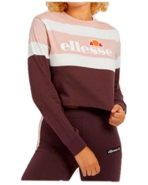 Ellesse Long Sleeve Tops - Red