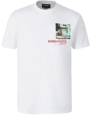 DSquared² T-Shirts - Blanco