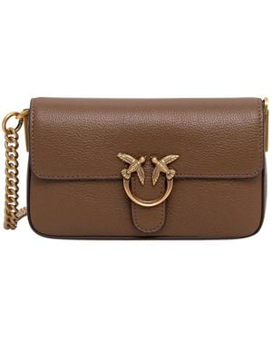 Pinko Cross Body Bags - Marrone