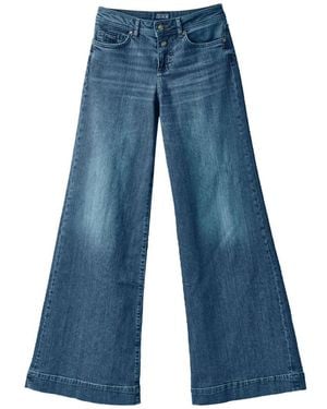 Versace Jeans Couture Wide Jeans - Blue