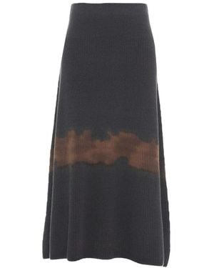 Akep Maxi Skirts - Grey
