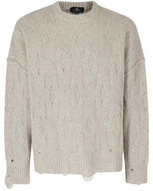 Represent Round-Neck Knitwear - Gris