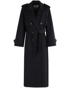 IVY & OAK Double-Breasted Coats - Black
