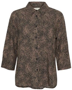 Cream Shirts - Brown