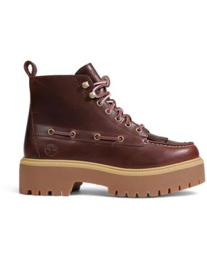 Timberland Lace-Up Boots - Brown