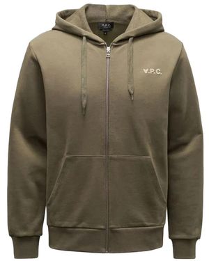 A.P.C. Zip-Throughs - Verde