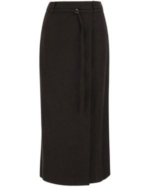 DUNST Maxi Skirts - Noir