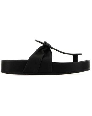 Uma Wang Flip Flops - Black