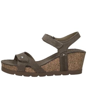 Panama Jack Julia Wedge Sandalen - Naturel