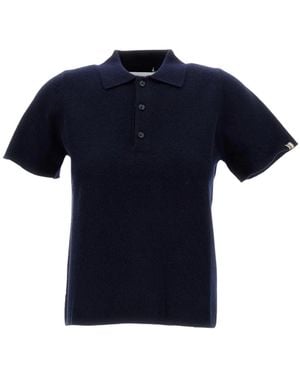 Extreme Cashmere Polo Shirts - Blue