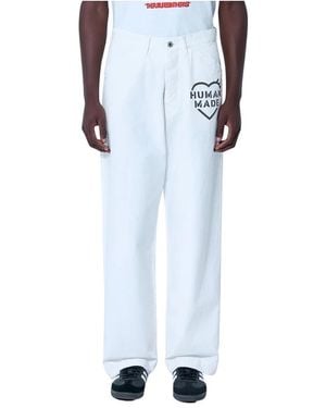 Human Made Straight Trousers - Blue