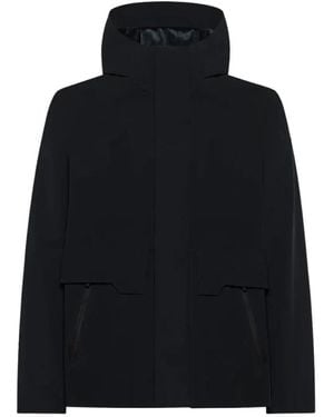Rrd Jassen ,Zwart ,Leer Montecristo Thermo Parka