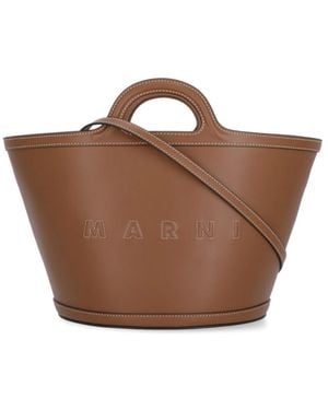 Marni Shopping Bags - Brown