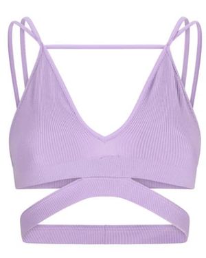 ANDREA ADAMO Sleeveless Tops - Viola