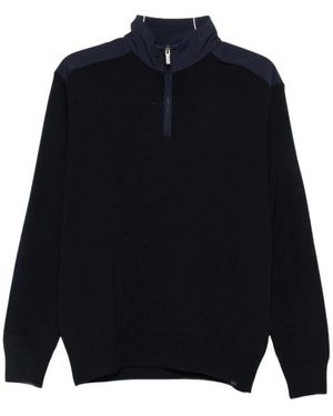Paul & Shark V-Neck Knitwear - Bleu
