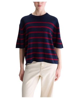 Bellerose Sonza Short-Sleeve Knit - Blauw
