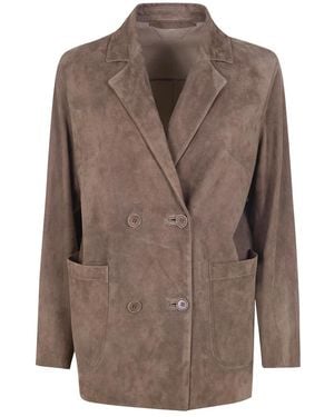 Salvatore Santoro Blazers - Brown
