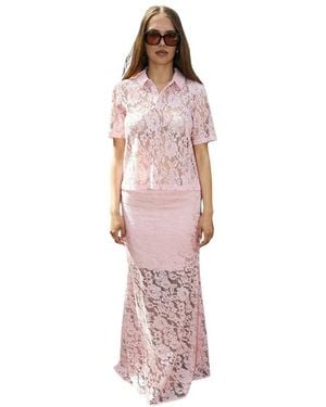 Crās Maxi Skirts - Roze
