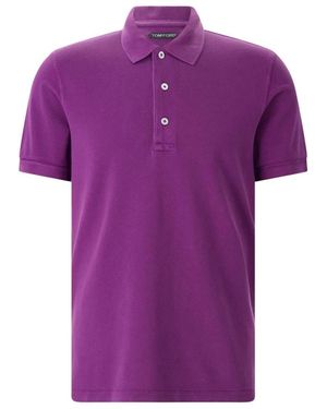 Tom Ford Polo Shirts - Purple
