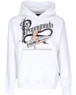 Propaganda Hoodies - White